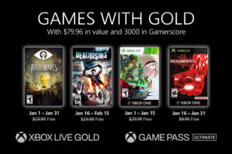 xbox gold juegos gratis enero 2021