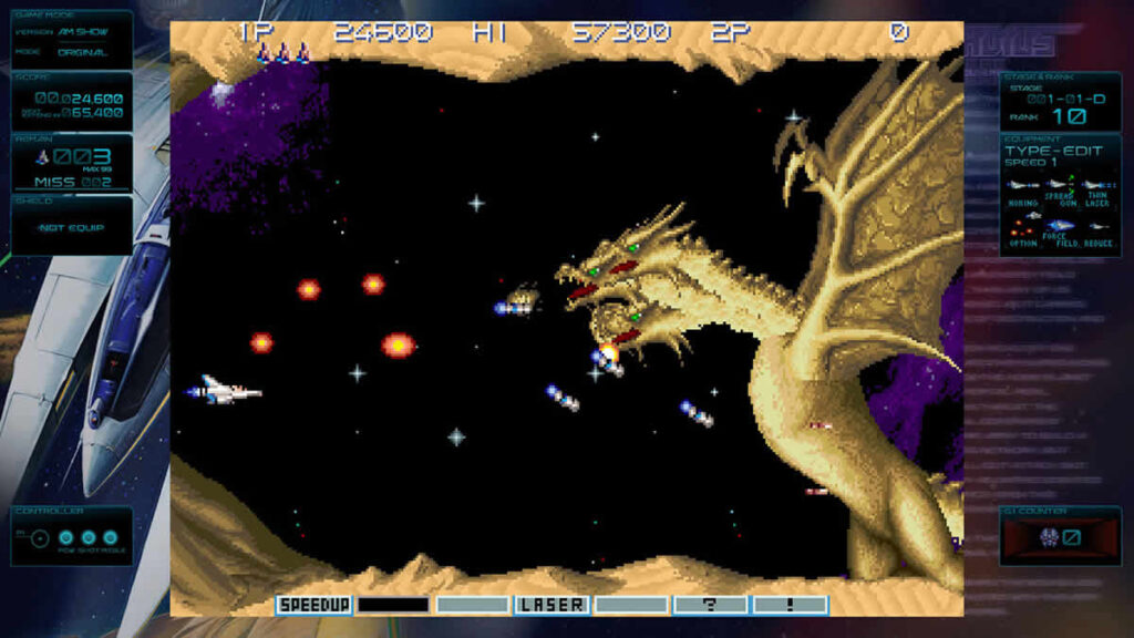 gradius origins analisis